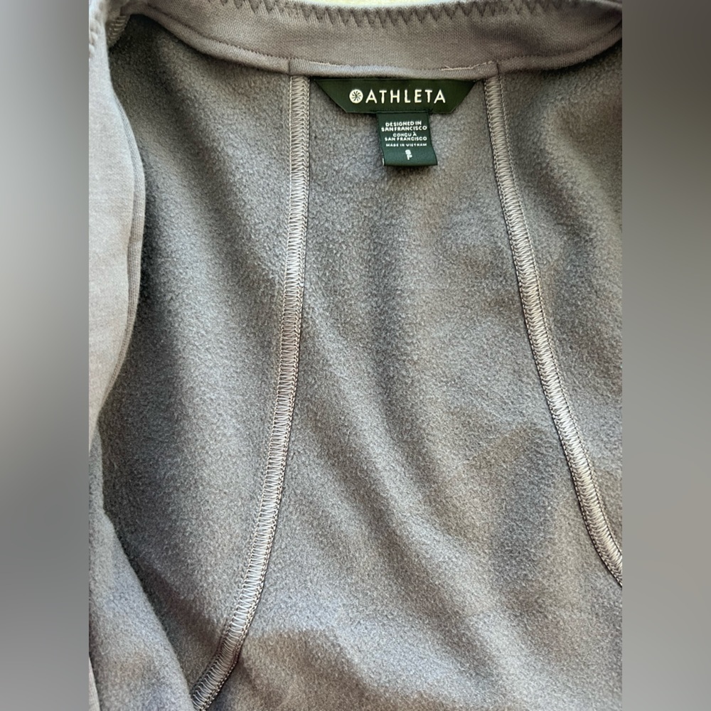 Athleta Women's Purple Moto Jacket Size Small - Picture 5 of 7
